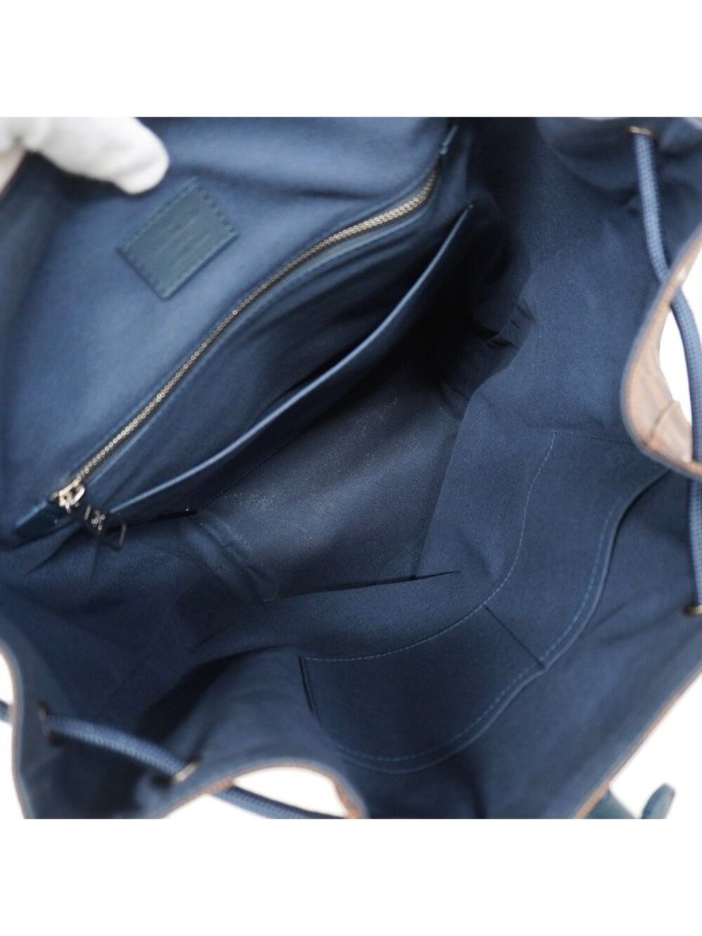 Louis Vuitton Backpack Damier Lanna Navy Ebene - Picture 4 of 10
